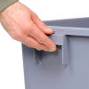 Grip Handle on Global Plastic Recycling Container