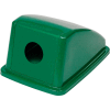 Global Industrial Recycling Bottle & Can Lid - Green 13"W x 18"D x 9"H