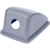 Global Industrial Recycling Bottle & Can Lid, Gray
