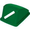 Global Industrial Recycling Paper Lid - Green 13"W x 18"D x 9"H