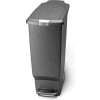simplehuman® Slim Plastic Step Can - 10-1/2 Gallon Gray