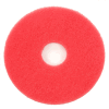 Global Industrial™ 13" Red Buffing Pad - 5 Per Case