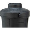 Black Outdoor Ashtray - 1 Gallon