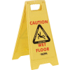 Global Industrial Floor Sign 2 Sided Multi-Lingual - Caution