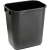 Global Industrial 13-5/8 Qt. Plastic Wastebasket - Black