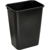 Global Industrial™ 41-1/4 Qt. Plastic Wastebasket - Black