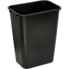 41-1/4 Qt. Plastic Wastebasket - Black - Pkg Qty 12
																			
