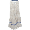 Global Industrial Medium Blend Looped Mop Head, Narrow Band