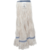 Global Industrial Large Blend Looped Mop Head, Narrow Band