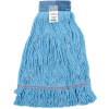 Global Industrial™ Large Blue Looped Mop Head, Wide Band