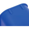 Global® 13-5/8 Qt. Plastic Recycling Wastebasket - Blue
																			