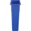 Global™ 23 Gallon Slim Trash Container - Blue
																			