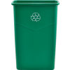 Global Industrial™ 23 Gallon Slim Trash Container - Recycling Green
																			