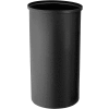 Global Industrial Rigid Plastic Liner For Aluminum Trash Can, 35 Gallon, Black