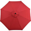 Outdoor Umbrella -Tilt Mechanism - Olefin - 8-1/2ft Red
																			