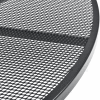 Interion® 48" Round Outdoor Steel Mesh Café Table
