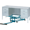 Global Industrial™ Easy Lift Desk Mover 600 Lb. Capacity