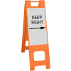 Engineer Grade Legend-Keep Right With Arrow For Narrowcade And Minicade