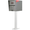 Jayco Standard Letter Locker Mailbox Gray
