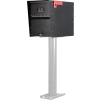 Jayco Standard Rear Access Heavy Duty Letter Locker Mailbox Black