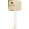 Jayco Standard Light Duty Letter Locker Mailbox Tan