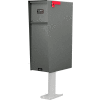 Jayco Supreme Rear Access Aluminum Letter Locker Mailbox Gray