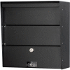 Jayco Wall Mount Horizontal Letter Locker Mailbox Tan