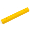 Parking Curb/Parking Block, Recycled Plastic, Yellow, Concrete Installation 36"L x 5-3/4"W x 3-1/2"H