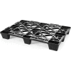 Euro Nestable Plastic Pallet (1200x800mm) 47.25 x 31.5, 2200 Lbs Cap.