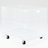Nashville Wire Products Folding Wire Container Caster Kit For 40" x 32" & 48" x 40" Models
