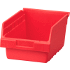 Akro-Mils ShelfMax® Plastic Nesting Storage Shelf Bin 30080 - 8-3/8"W x 11-5/8"D x 6"H Red - Pkg Qty 8