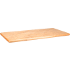 Global Industrial ADA Locker Room Bench Top, Hardwood, 42"W x 20"D x 1-1/4"Thick