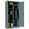 Paramount Combination Cabinet Easy Assembly 36x18x72 Gray