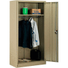Global Industrial™ Wardrobe Cabinet Easy Assembly 36x18x72 Tan