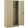 Paramount Wardrobe Cabinet Easy Assembly 36x18x72 Tan