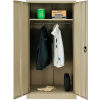 Paramount Wardrobe Cabinet Easy Assembly 36x24x72 Tan