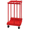 Fokliftable Cylinder storage Caddy, Mobile For 4 Cylinders