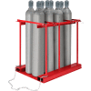 Global Industrial™ Forkliftable Cylinder storage Caddy, Stationary For 8 Cylinders