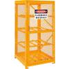 Global Industrial™ Cylinder Storage Cabinet SGL Door Horizontal, 8 Cylinder Capacity