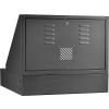 LCD Console Counter Top Security Computer Cabinet - Black
																			