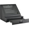 LCD Console Counter Top Security Computer Cabinet - Black
																			