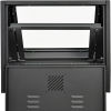 LCD Mobile Console Computer Cabinet - Black
																			
