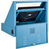 LCD Mobile Console Computer Cabinet - Blue
																			