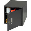 16inH Storage Cabinet - Black
																			