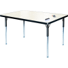 Whiteboard Activity Table 30" x 60" Rectangle, Standard Adjustable Height