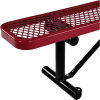 72 in. Expanded Metal Mesh Flat Bench Red
																			