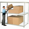Global Industrial™ Additional Shelf With Laminated Deck 96"W x 48"D - Gray