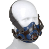 Honeywell RU8800 Half Mask, Triple Flange Silicone Half Mask, Size Medium/Large