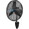 CD Premium 24 Inch Oscillating Wall Mount Fan 1/2 HP 6,400 CFM
																			