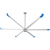 Global Industrial™ 20' HVLS Ceiling Fan - BLDC Motor - 304000 CFM - 208/240V